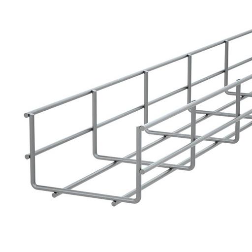 Лоток проволочный 100х60 L3000 сталь 4мм PL60-100-3000 оцинк. КМ LO0661 фото 1