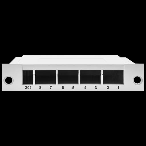 Пластиковая кассета для оптических распределительных коробок 8 портов SC фото 1