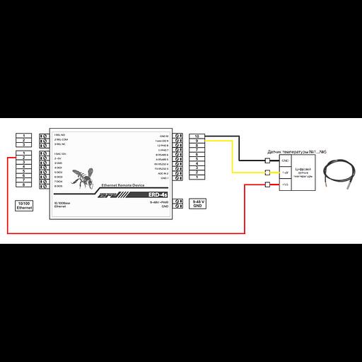 Датчик температуры цифровой SNR-DTS-2 фото 2