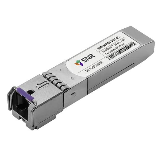 Модуль SFP WDM, дальность до 20км (12dB), 1550нм, 100Mb фото 1