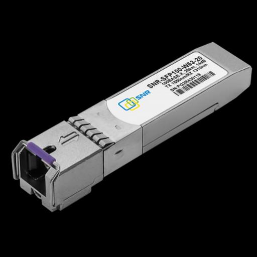 Модуль SFP WDM, дальность до 20км (12dB), 1550нм, 100Mb фото 2