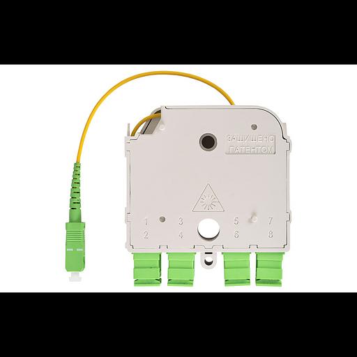 Универсальный сплиттерный модуль на 8 абонентов LIGHT PON УСМ 1х8 SC/APC фото 3