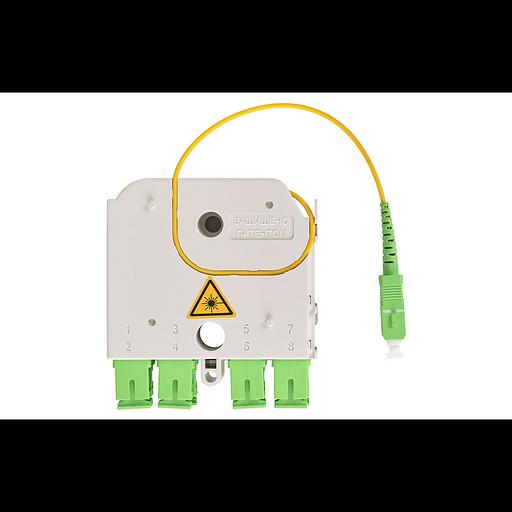 Универсальный сплиттерный модуль на 8 абонентов LIGHT PON УСМ 1х8 SC/APC фото 4