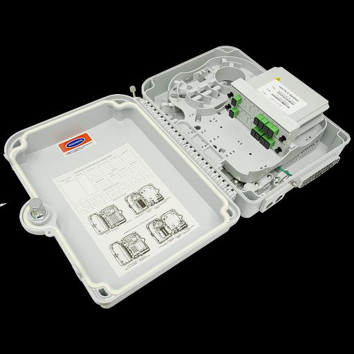 Коробка распределительная оптическая SNR-FTTH-FDB-24X фото 9