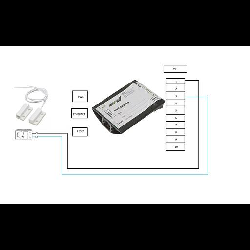 Извещатель охранный магнитоконтактный SNR-DS-01 фото 6