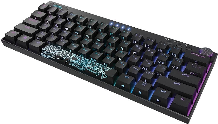 Клавиатура GMNG GG-KB500XW механическая черный USB беспроводная BT/Radio Multimedia for gamer LED (1910516) фото 2