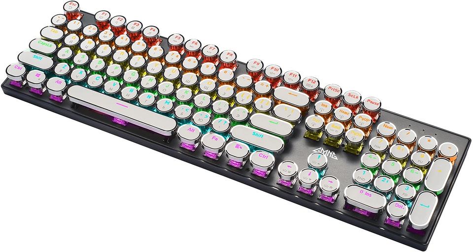 Клавиатура GMNG GG-KB815X механическая черный/белый USB Multimedia for gamer LED (1913914) фото 3