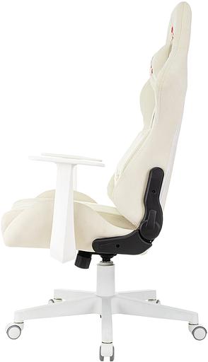 Кресло игровое A4Tech Bloody GC-570 белый сиденье белый с подголов. крестов. пластик пластик белый фото 4