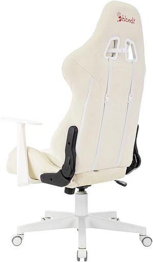 Кресло игровое A4Tech Bloody GC-570 белый сиденье белый с подголов. крестов. пластик пластик белый фото 5