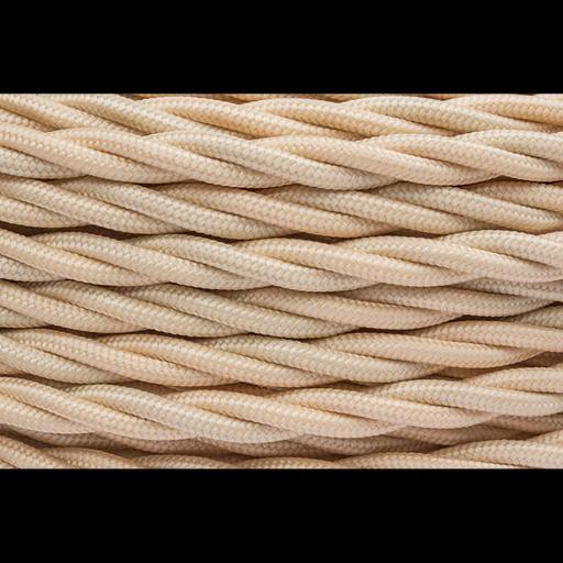 Провод ретро 3х2.5 матов. зол./песочн. (уп.50м) Bironi B1-435-719-50 фото 1