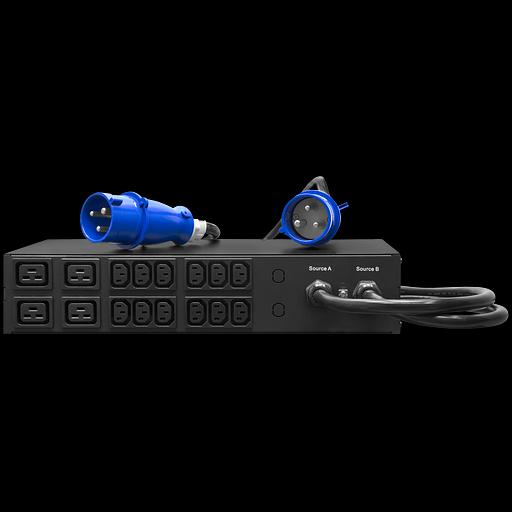 Стоечный переключатель нагрузки Tesla Power 2U, 32A фото 3