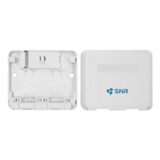 Корпус настенной розетки SNR под модули KeyStone, 2 порта фото 3