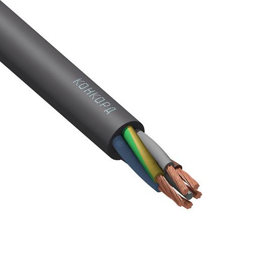 Кабель КГтп-ХЛ 5х4 (N PE) 380/660-3 (м) Конкорд 9271 фото 1