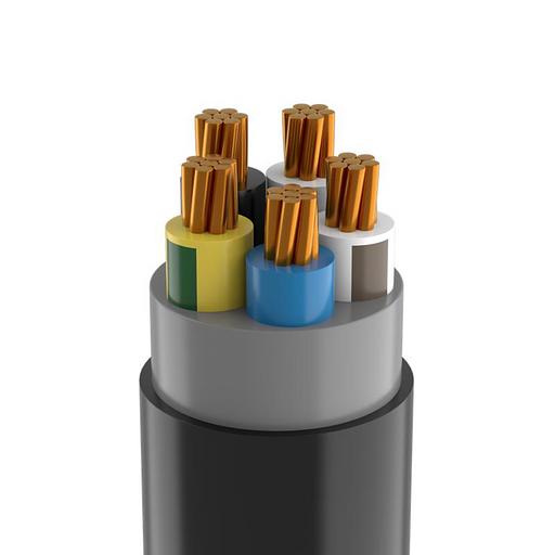 Кабель ППГнг(А)-HF 5х50 МК (N PE) 0.66кВ (м) Кабэкс ТХМ00214530 фото 1