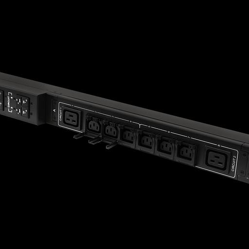 Блок розеток с функцией измерения серия STD, 20xC13, 4xC19, вход IEC60309 3x32A (3P+N+PE) фото 3