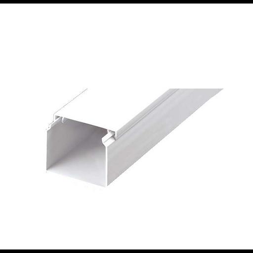 Кабель-канал 40х40 L2000 с двойным замком пластик Урал Пак КК-19040040-024 фото 1