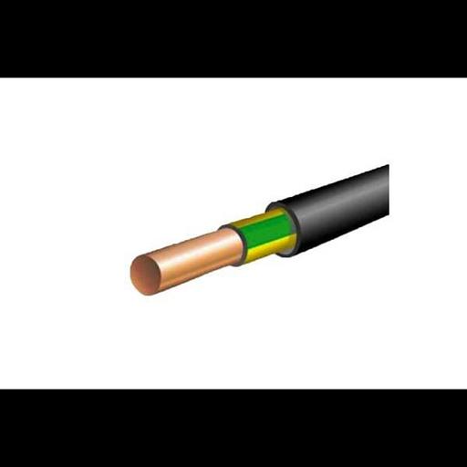 Кабель ВВГнг(А)-LS 1х2.5 Ж/З 0.66кВ (бухта) АЛЬФАКАБЕЛЬ 65942 фото 1