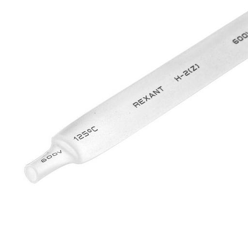 Трубка термоусадочная 9.0/4.5 1м бел. REXANT 20-9001 фото 2