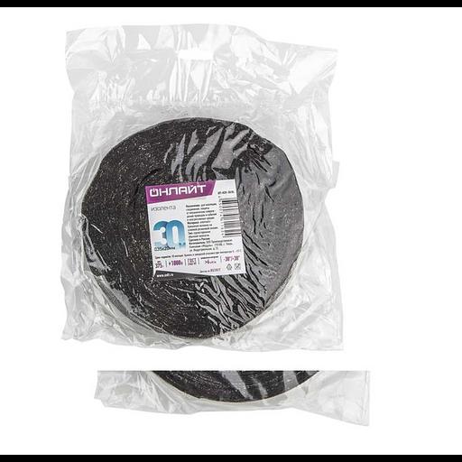 Изолента ХБ 20мм (рул.30м) 61 162 OIT-H20-30/BL 375г ОНЛАЙТ 61162 фото 1