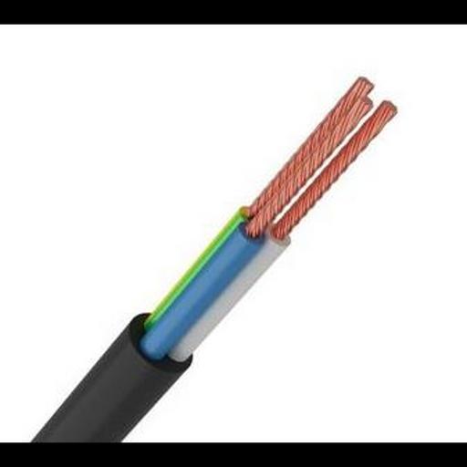 Провод ПВС 3х1.5 Ч (бухта) (м) Альгиз К ФР-00000440 фото 1