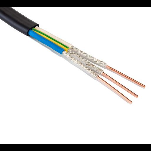 Кабель ВВГ-Пнг(А)-FRLSLTx 3х1.5 (N PE) 0.66кВ (уп.100м) ПромЭл 13475920 фото 1