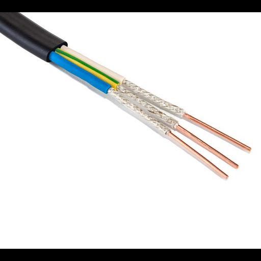 Кабель ВВГ-Пнг(А)-FRLSLTx 3х2.5 (N PE) 0.66кВ (уп.100м) ПромЭл 13475930 фото 1