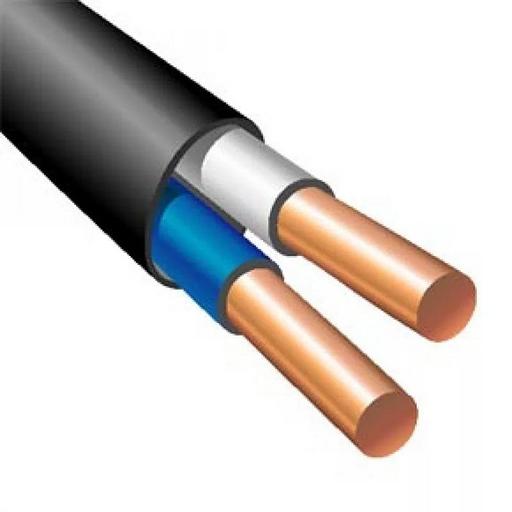 Кабель ВВГ-Пнг(А) 2х2.5 ОК (N) 0.66кВ (уп.100м) ПромЭл 872002748 фото 1