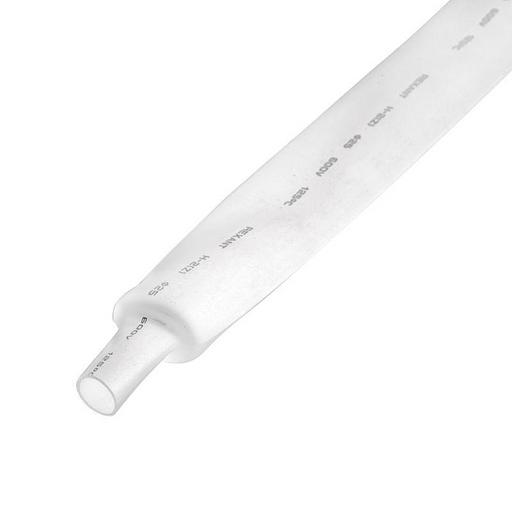 Трубка термоусадочная 25.0/12.5 1м бел. Rexant 22-5001 фото 1