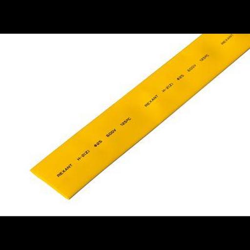 Трубка термоусадочная 25.0/12.5 1м желт. Rexant 22-5002 фото 1