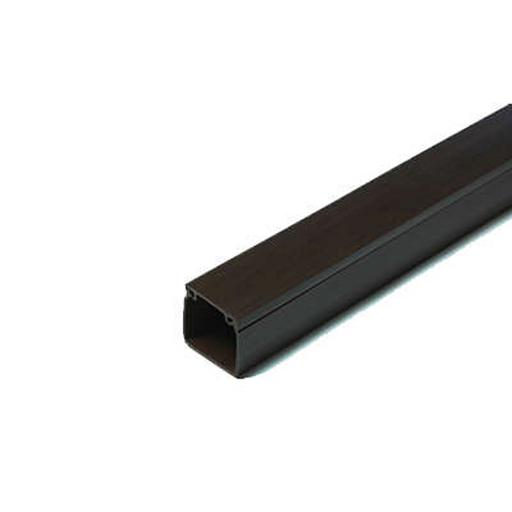 Кабель-канал 16х16 L2000 с двойным замком пластик венге Урал Пак КК-4816016-140 фото 1