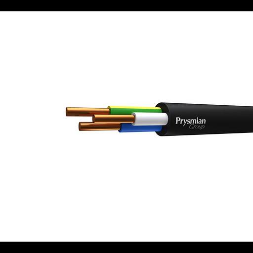 Кабель ВВГнг(А)-LSLTx 3х2.5 ОК (N PE) (бухта) 0.66кВ (м) РЭК-PRYSMIAN 3903050101 фото 1