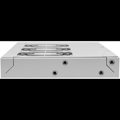 Модуль вентиляторный 19", 3 вентилятора, регулируемая глубина 230-415мм, с термостатом фото 2