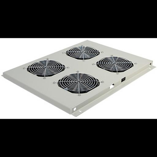 Блок вентиляторов для шкафов TFC глубиной 960мм, 4 вентилятора, серый фото 1