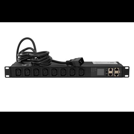 Блок розеток с функцией управления каждой розеткой SNR-PDU-СM-08A-16L1 на 8*C13, шнур питания 3м 3x2.5мм² с вилкой IEC C20 16A фото 2