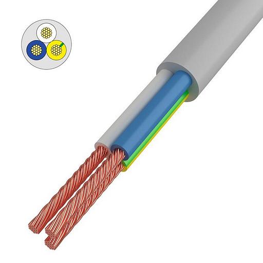 Провод ПВС 3x1.0 Б (уп.10м) Rexant 01-8044-10 фото 1
