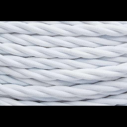 Провод ретро 3х2.5 матов. бел. (уп.50м) Bironi B1-435-71-50 фото 1