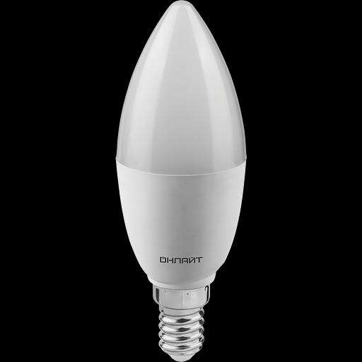 Лампа светодиодная 12вт OLL-C37-12-230-6.5K-E14-FR фото 1