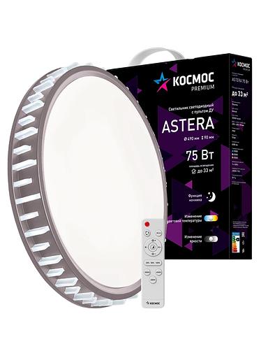 Светильник светодиодный ДБО-75 Вт настенно-потолочный управляемый ASTRA 230В 3000-6500K 6000Лм 500x100мм фото 2