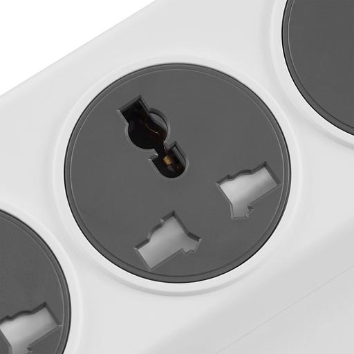 Сетевой фильтр Buro 500UNH-5-WG 5м (5 розеток) белый/серый (коробка) фото 6