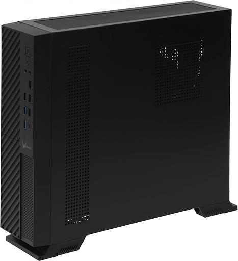Корпус Formula SFF T12 черный без БП mATX 1x80mm 4xUSB2.0 2xUSB3.0 1xUSB3.1 audio фото 3