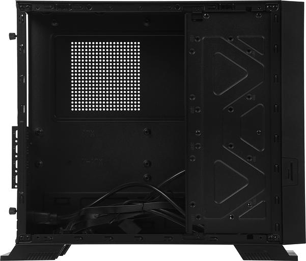 Корпус Formula SFF T12 черный без БП mATX 1x80mm 4xUSB2.0 2xUSB3.0 1xUSB3.1 audio фото 4