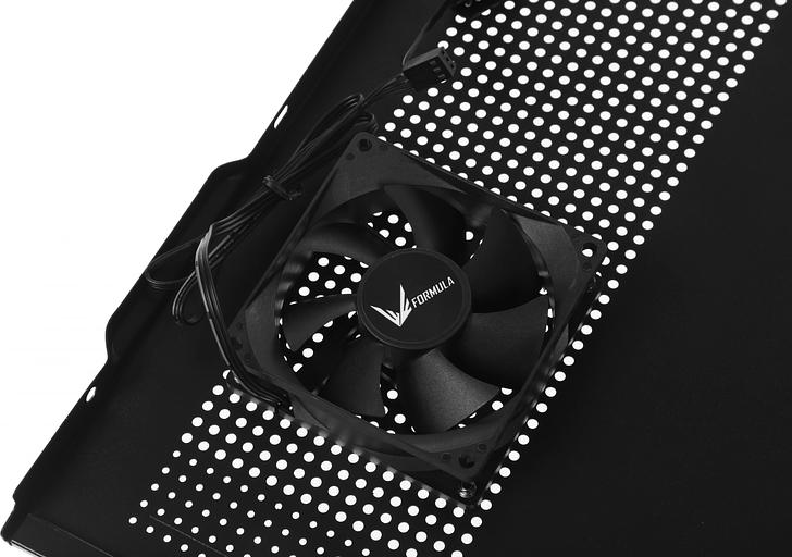 Корпус Formula SFF T12 черный без БП mATX 1x80mm 4xUSB2.0 2xUSB3.0 1xUSB3.1 audio фото 8