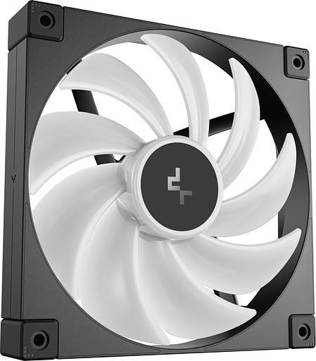 Вентилятор Deepcool FD14 ARGB 140x140x25mm черный 4-pin 25.6dB 209gr Ret (R-FD14-BKAPN1-G) фото 7