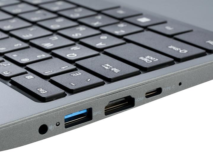 Ноутбук IRU Tactio 14ALH Core i3 1215U 8Gb SSD256Gb Intel Iris Xe graphics 14" IPS FHD (1920x1080) Windows 11 Professional grey 4000mAh (2059058) фото 10