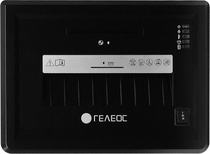 Шредер Heleos УМ26-2 белый/черный (секр.Р-2) ленты 21лист. 26лтр. скрепки скобы пл.карты CD фото 7