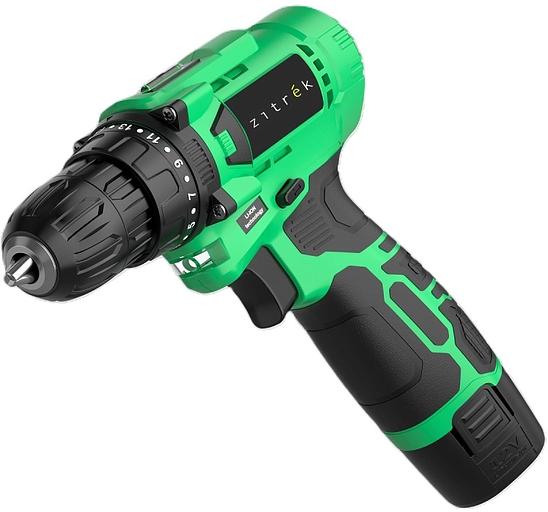 Дрель-шуруповерт Zitrek Green Li Plus аккум. патрон:быстрозажимной (083-1021) фото 3