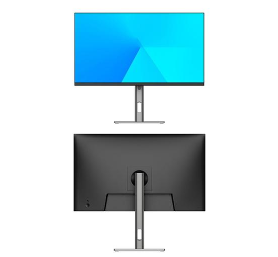 Монитор 23.8" Lime R238A Black-Gray (IPS, 1920x1080, VGA+HDMI+DP+Audio out +DC, 4 ms, 178°/178°, 250 cd/m, 1000:1, 100Hz, MM, Pivot, Flat) фото 3