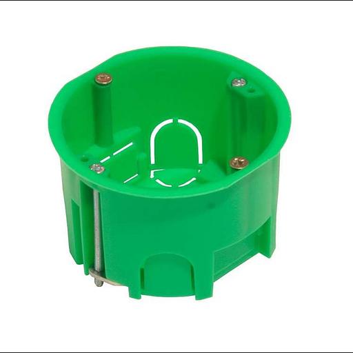 Коробка установочная СП 68х45 для гипсокарт. с метал. лапками HEGEL КУ1202 фото 1