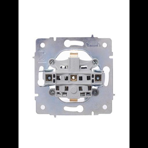 Розетка 1-м СП Vesna с заземл. ПБТ механизм бел. LEZARD 742-0288-122B фото 7