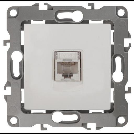 Розетка компьютерная Эра12 12-3107-01 RJ45 бел. Эра Б0014723 фото 1